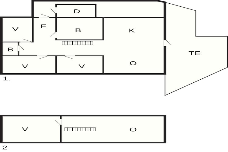 8 persoons vakantie huis in Risør-By Traum-Plattegrond