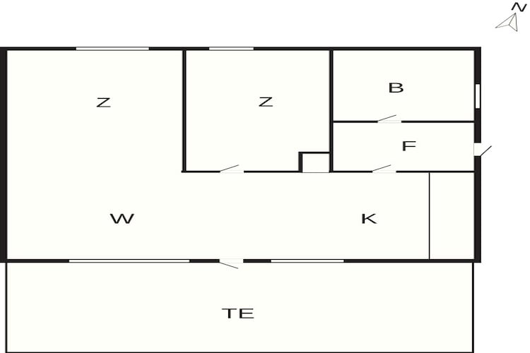 5 persoons vakantie huis in Nexø-By Traum-Plattegrond