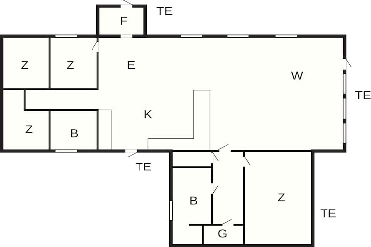 4 sterren vakantie huis in Blokhus-By Traum-Plattegrond
