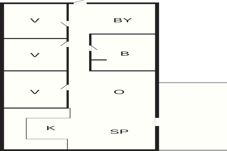 5 persoons vakantie huis in Toftlund-By Traum-Plattegrond