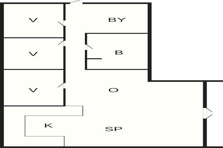 5 persoons vakantie huis in Toftlund-By Traum - Plattegrond