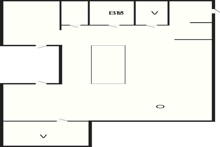 4 etoiles maison de vacances a Hvide Sande-Plan d'étage