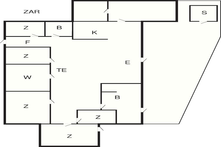 5 star holiday home in Øster Assels-By Traum-Floor plan