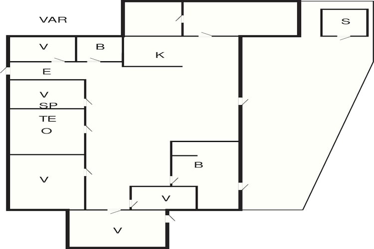 5 star holiday home in Øster Assels-By Traum-Floor plan