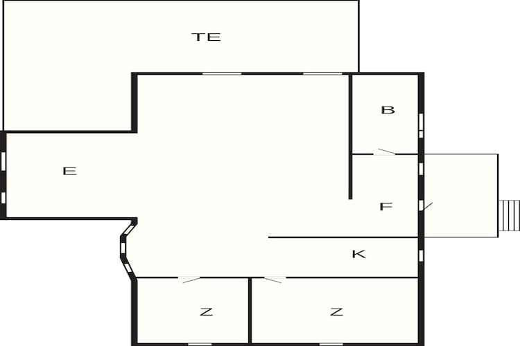 6 persoons vakantie huis in SUNNE-By Traum-Plattegrond