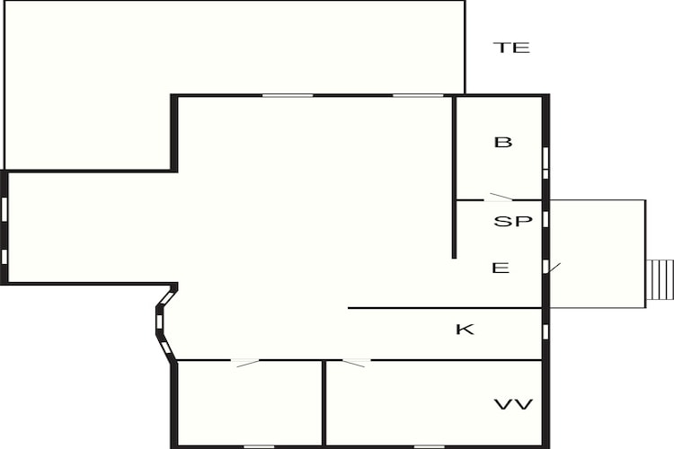 6 persoons vakantie huis in SUNNE-By Traum - Plattegrond