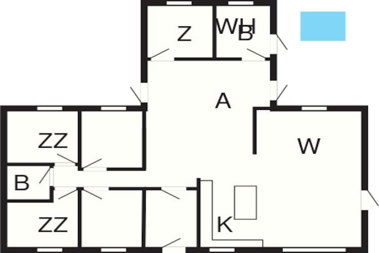 5 star holiday home in Ansager-By Traum-Floor plan