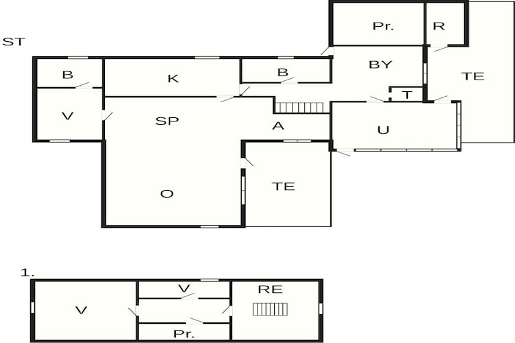 9 persoons vakantie huis in Thyholm-By Traum-Plattegrond