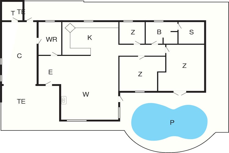 Retraite Piscine & Sauna Trend -- By Traum Ferienwohnungen-Plan d'étage