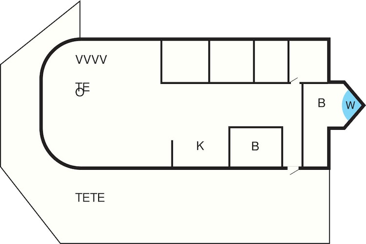 4 etoiles maison de vacances a Hals-By Traum-Plan d'étage