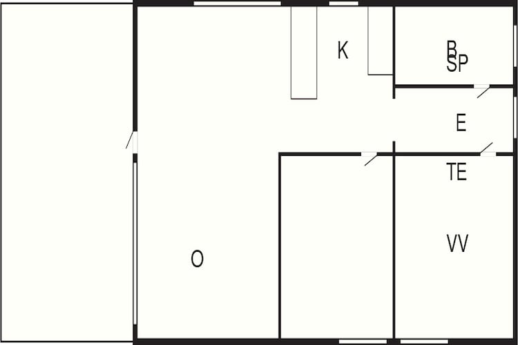 4 persoons vakantie huis in Græsted-By Traum - Plattegrond