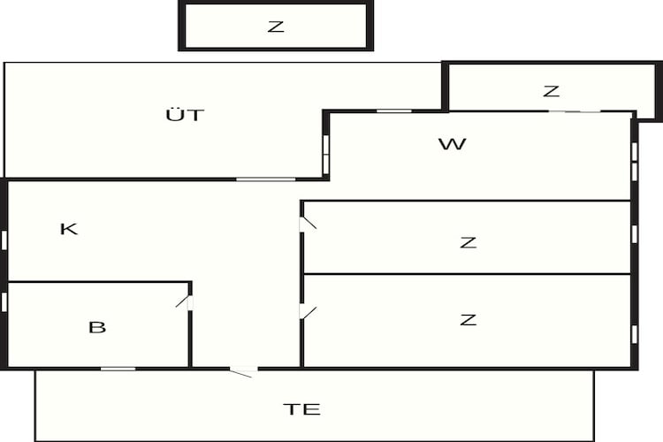 7 persoons vakantie huis in Hals-By Traum - Plattegrond