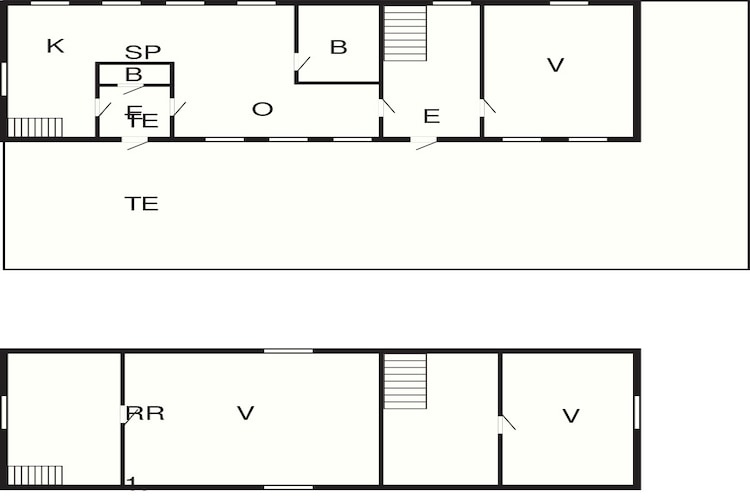 4 star holiday home in Hadsund-By Traum-Floor plan