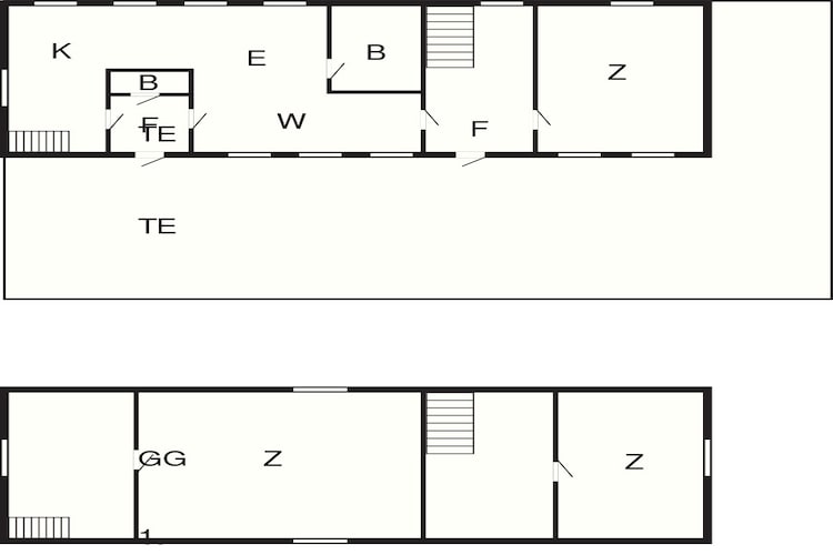 4 star holiday home in Hadsund-By Traum-Floor plan