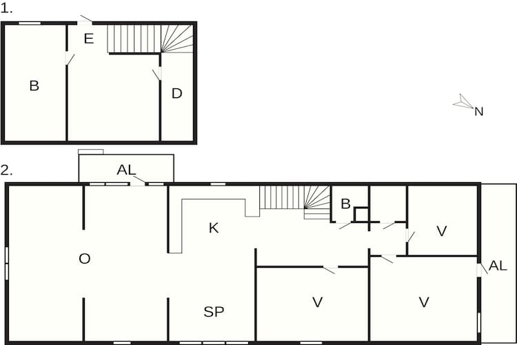 4 sterren vakantie huis in HUNNEBOSTRAND-By Traum-Plattegrond