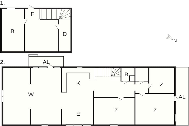 4 sterren vakantie huis in HUNNEBOSTRAND-By Traum-Plattegrond