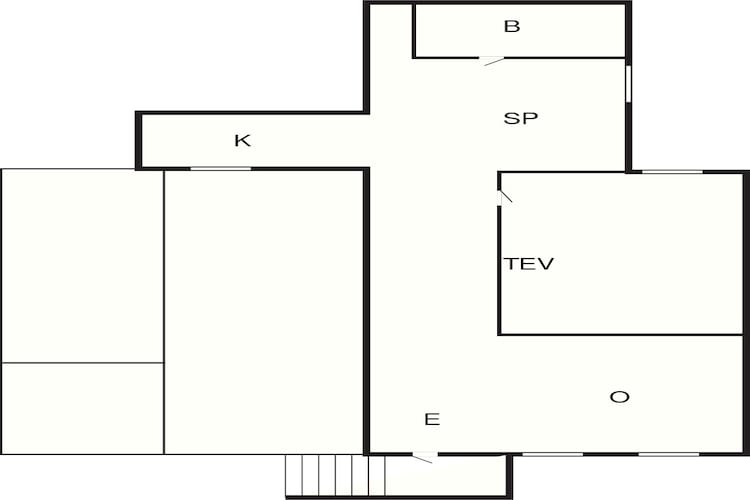 4 person holiday home in FALKENBERG-By Traum - Floor plan