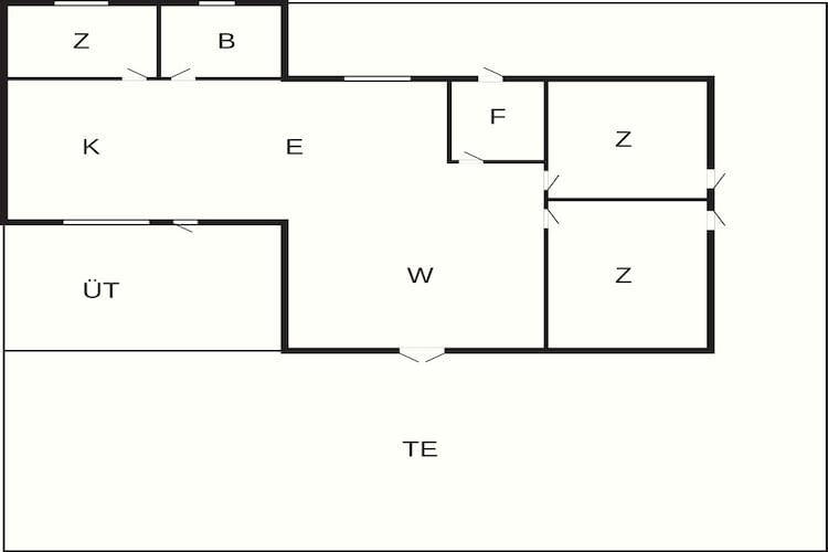 4 sterren vakantie huis in Hadsund-By Traum-Plattegrond