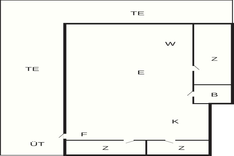 6 persoons vakantie huis in Farsø-By Traum-Plattegrond