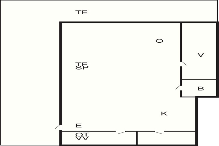 6 persoons vakantie huis in Farsø-By Traum - Plattegrond