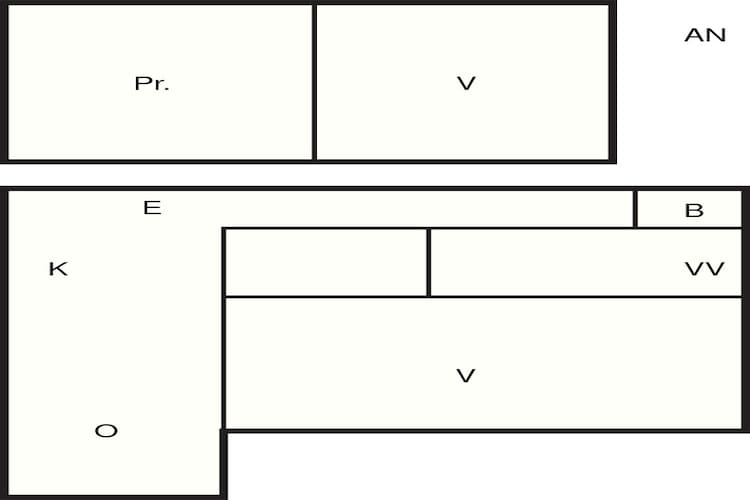 Maison de vacances pour 6 a Blokhus-By Traum-Plan d'étage