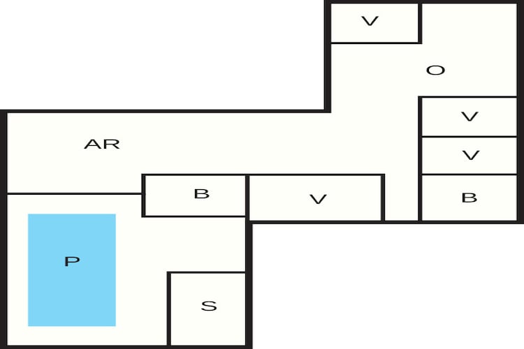 5 sterren vakantie huis in Glesborg-By Traum-Plattegrond