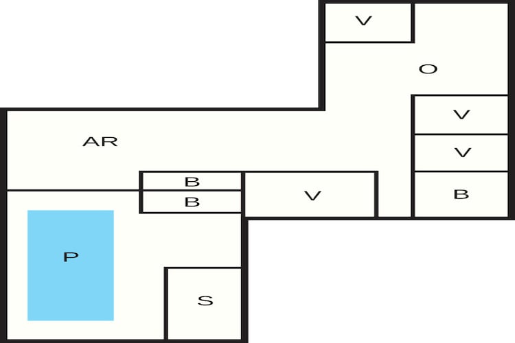 5 sterren vakantie huis in Glesborg-By Traum-Plattegrond