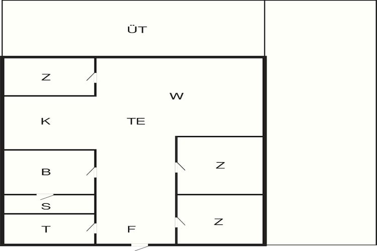 8 Personen Ferienhaus in Pandrup-By Traum-Grundriss