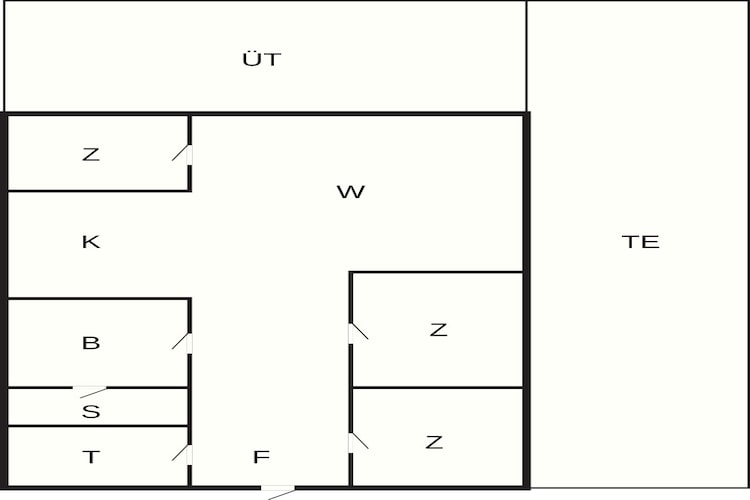 8 persoons vakantie huis in Pandrup-By Traum - Plattegrond
