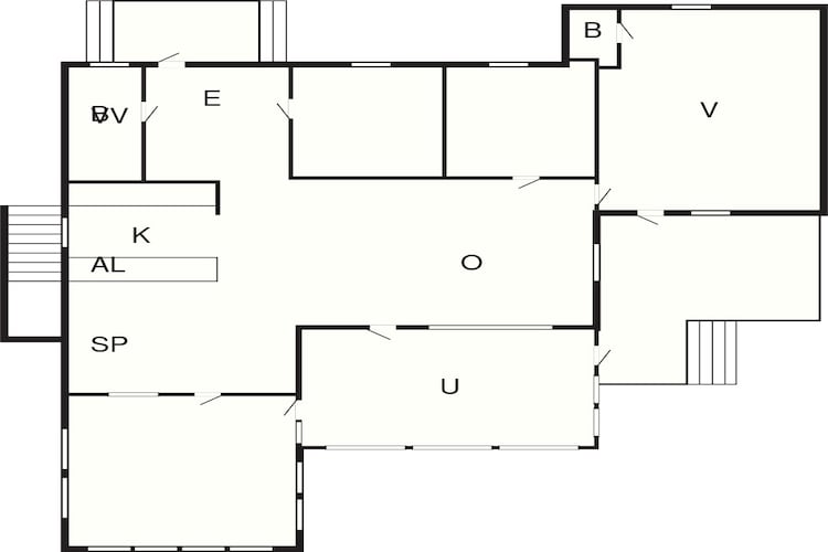 6 persoons vakantiehuis in Laholm-By Traum - Plattegrond