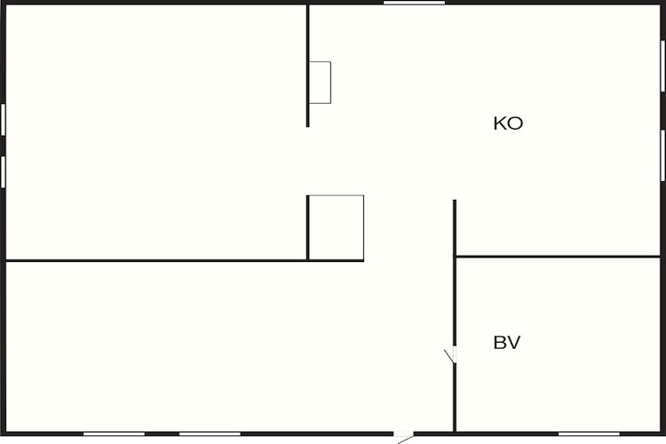 4 Personen Ferienhaus in KARL GUSTAV-Grundriss