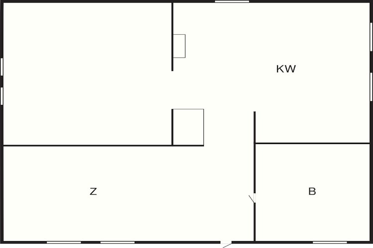 4 Personen Ferienhaus in KARL GUSTAV-Grundriss