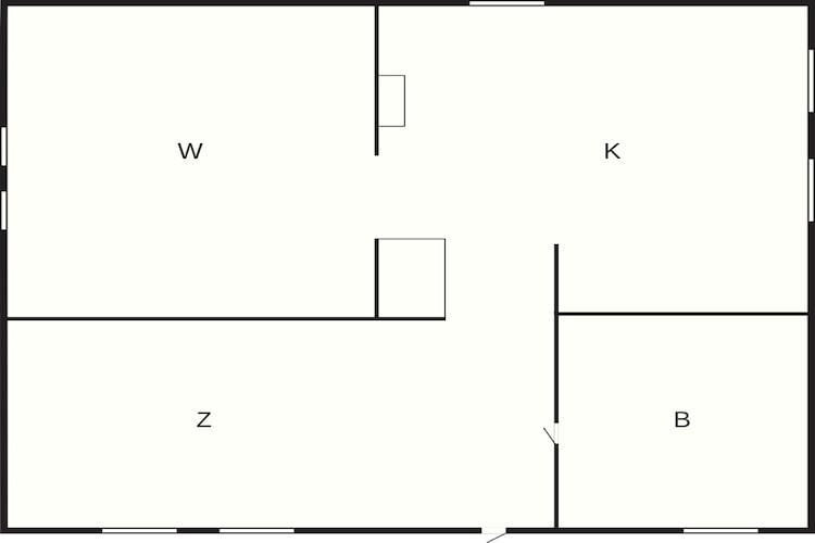 4 persoons vakantie huis in KARL GUSTAV-Plattegrond