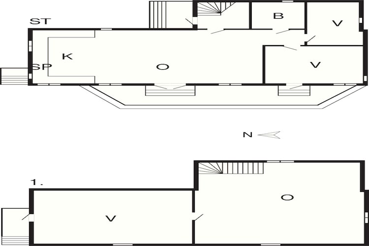 8 persoons vakantie huis in HJÄLTEVAD - Plattegrond