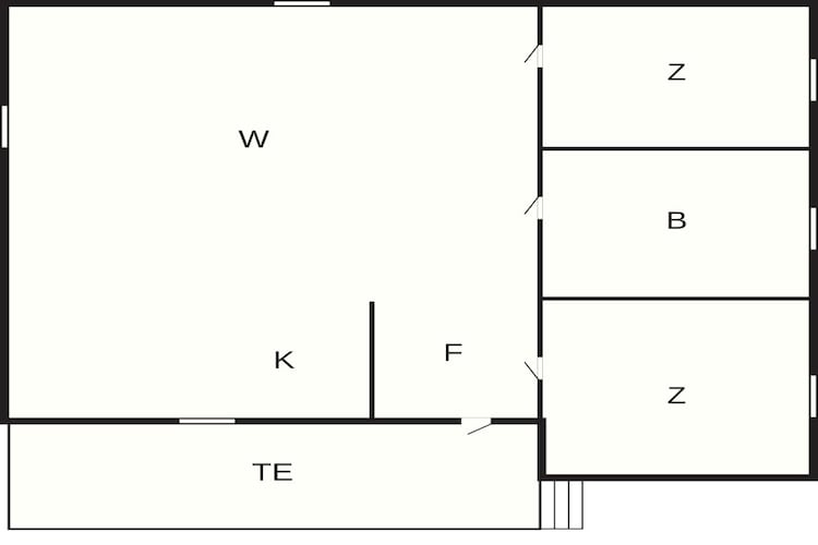 4 persoons vakantie huis in Lysøysundet - Plattegrond