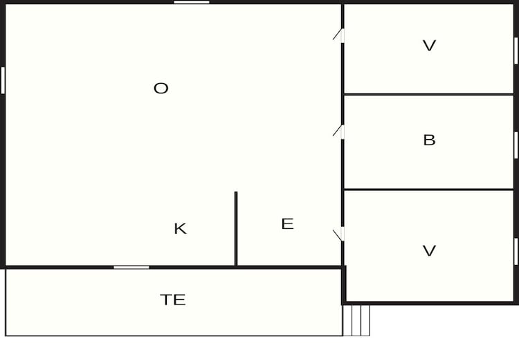 4 persoons vakantie huis in Lysøysundet-Plattegrond