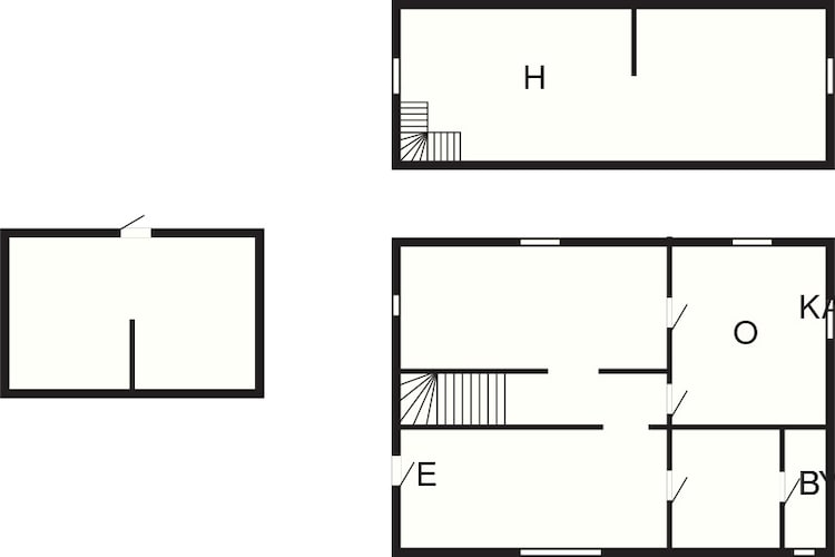 4 etoiles maison de vacances a BRO-Plan d'étage
