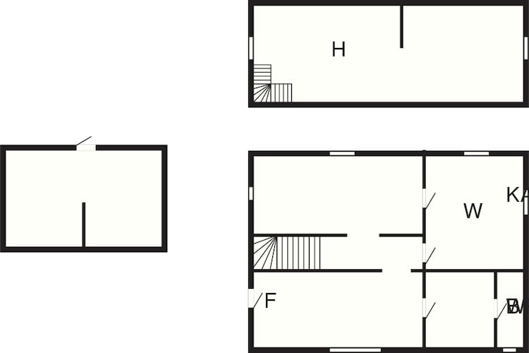 4 etoiles maison de vacances a BRO-Plan d'étage