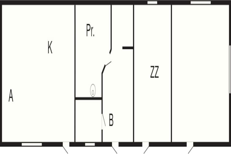4 person holiday home in GRÄSÖ-Floor plan