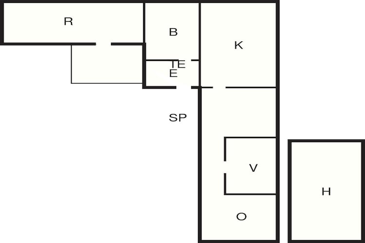 6 person holiday home in HISHULT-Floor plan