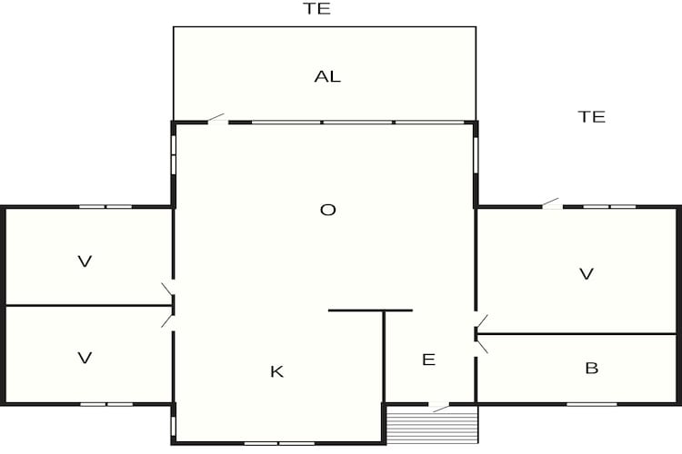 5 sterren vakantie huis in STENINGE-Plattegrond