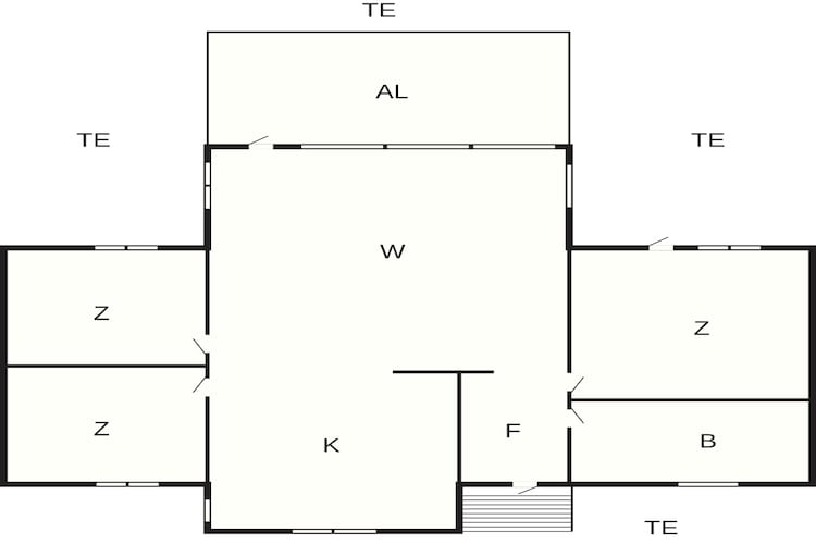5 sterren vakantie huis in STENINGE-Plattegrond