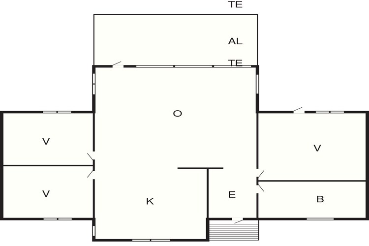5 sterren vakantie huis in STENINGE - Plattegrond
