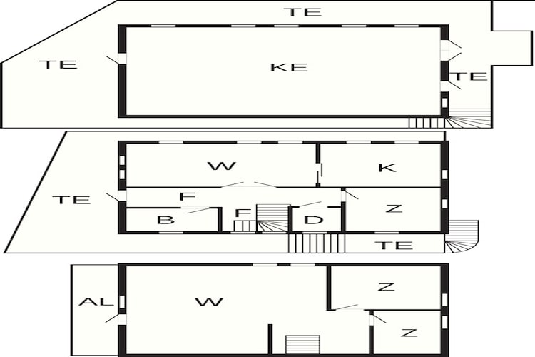 6 persoons vakantie huis in Bygstad - Plattegrond