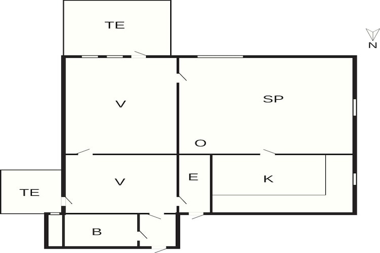 5 persoons vakantie huis in Nørreballe-By Traum-Plattegrond