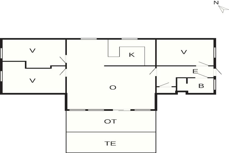 6 persoons vakantie huis in Rødby-By Traum-Plattegrond