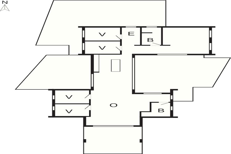 5 sterren vakantie huis in Børkop-By Traum-Plattegrond