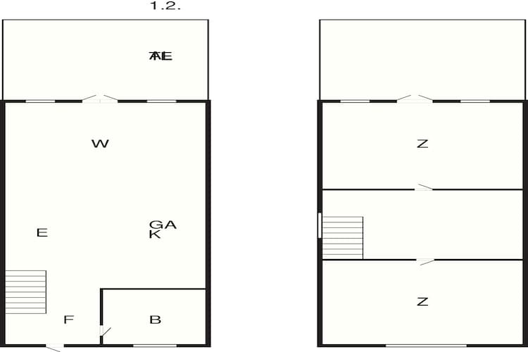 6 person holiday home in Hadsund-By Traum-Floor plan