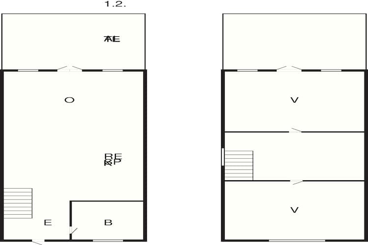 Maison de vacances pour 6 a Hadsund-By Traum - Plan