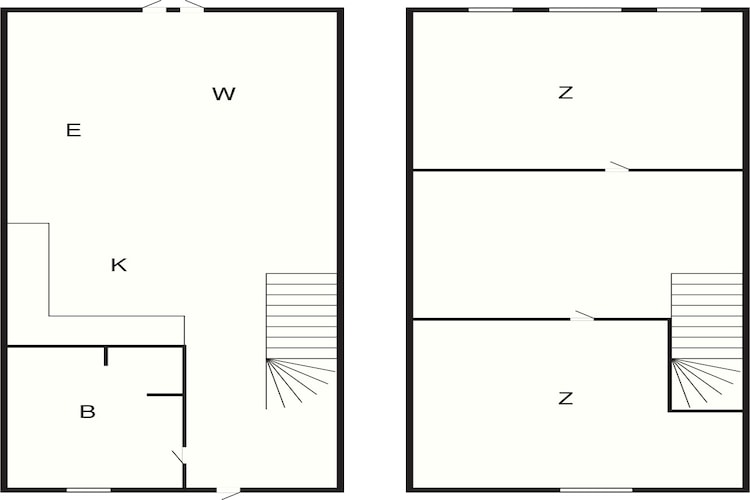 6 person holiday home in Hadsund-By Traum-Floor plan